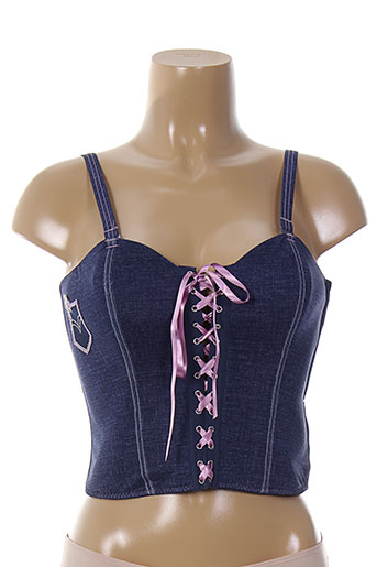 allumette bustier femme de couleur bleu (photo) allumette bustier femme de couleur bleu (photo)