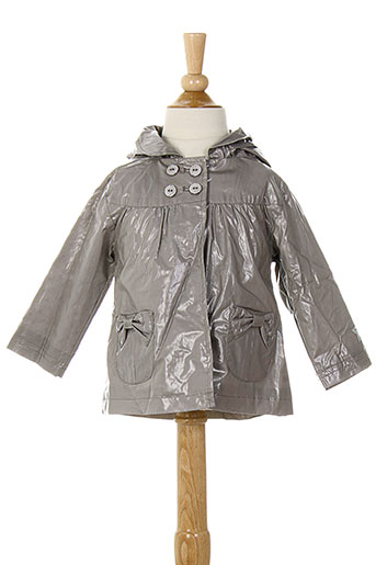 3 et pommes parkas fille de couleur gris (photo) 3 et pommes parkas fille de couleur gris (photo)