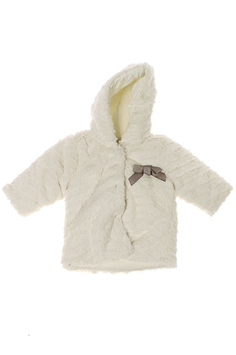 3 et pommes manteaux et longs fille de couleur blanc (photo) 3 et pommes manteaux et longs fille de couleur blanc (photo)