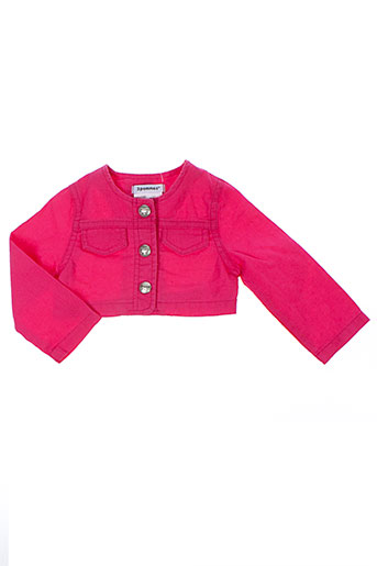 3 et pommes blousons fille de couleur rose (photo) 3 et pommes blousons fille de couleur rose (photo)