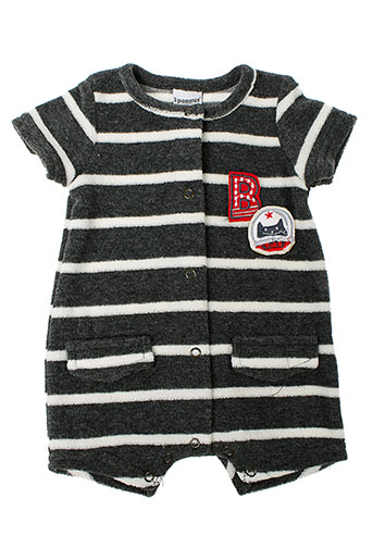3 et pommes combi et shorts garcon de couleur gris (photo) 3 et pommes combi et shorts garcon de couleur gris (photo)