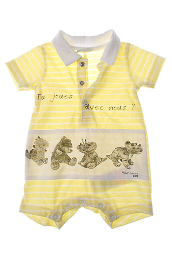 3 et pommes combi et shorts garcon de couleur jaune (photo) 3 et pommes combi et shorts garcon de couleur jaune (photo)
