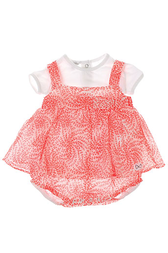 absorba barboteuses fille de couleur orange (photo) absorba barboteuses fille de couleur orange (photo)