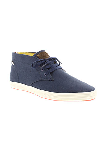 base et london baskets homme de couleur bleu